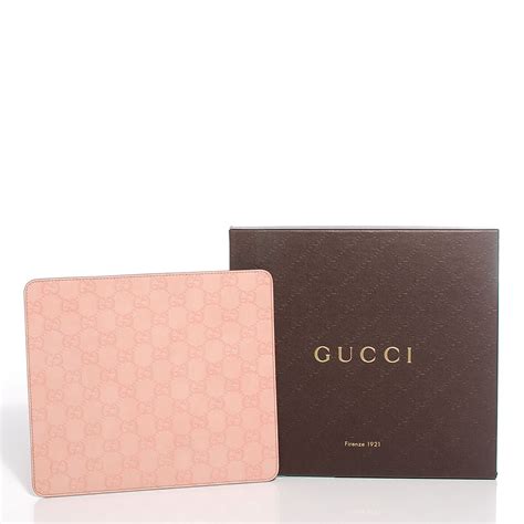 gucci mouse pad for sale|GUCCI Guccissima Mouse Pad Blush 104706 .